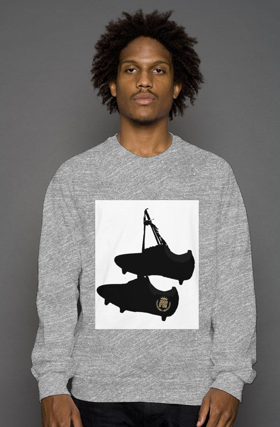JOGA D’OR boots crew neck sweatshirt