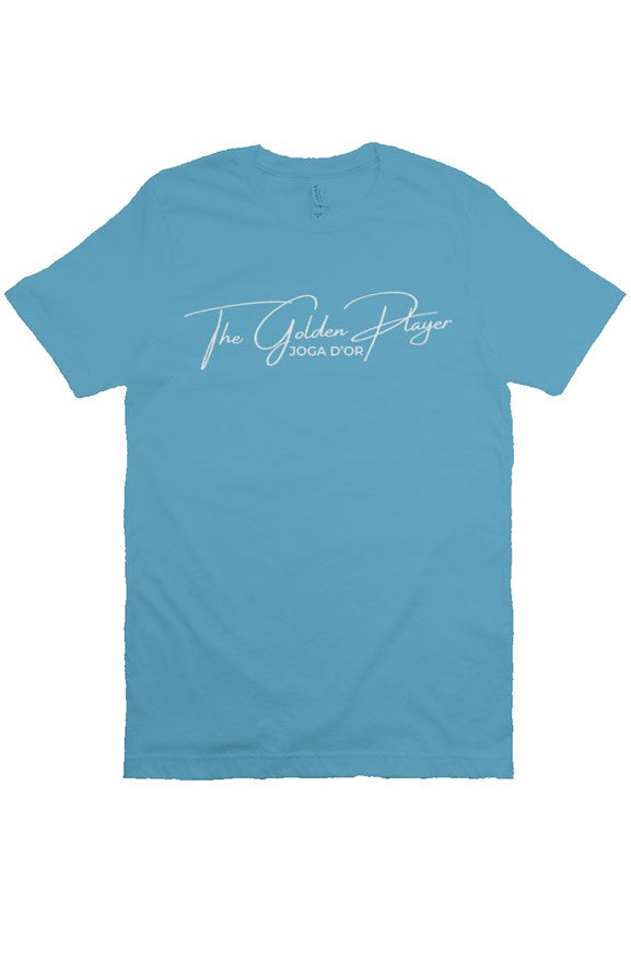 The Golden Player White Print TShirt