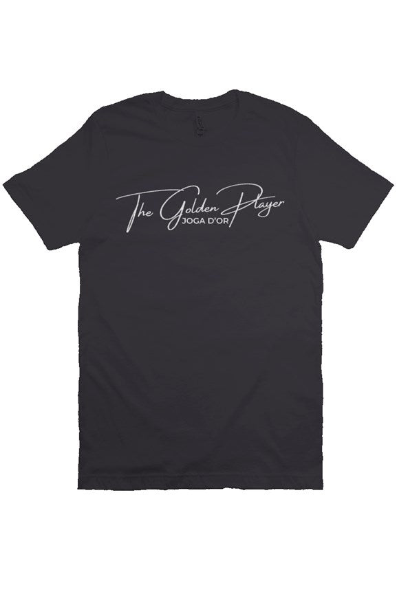 The Golden Player White Print TShirt