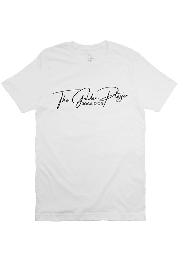 The Golden Player Black Print TShirt