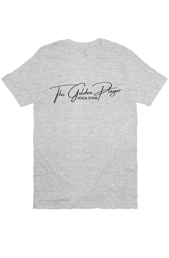 The Golden Player Black Print TShirt