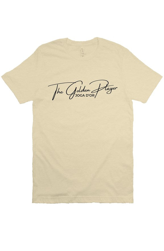 The Golden Player Black Print TShirt