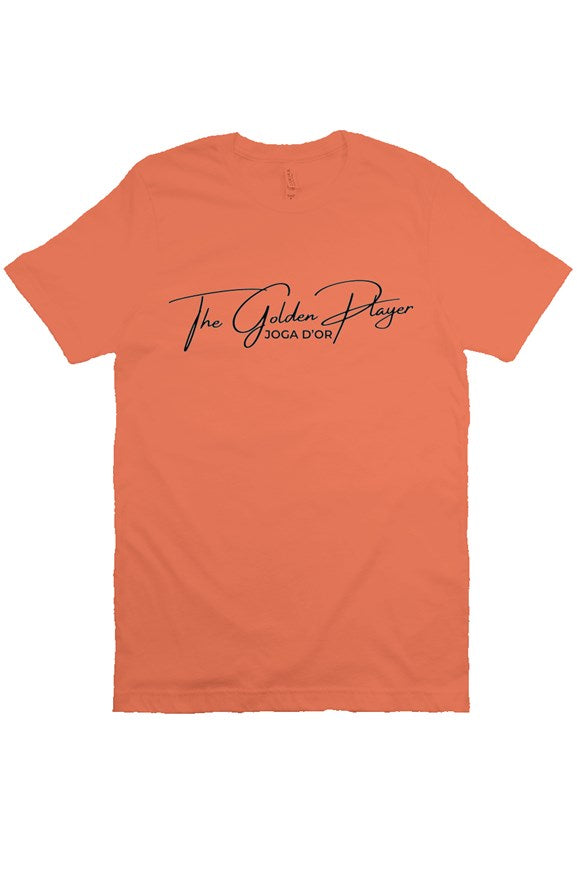 The Golden Player Black Print TShirt