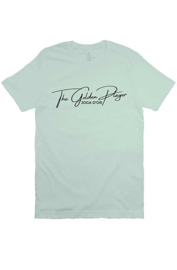 The Golden Player Black Print TShirt
