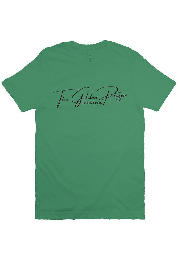 The Golden Player Black Print TShirt