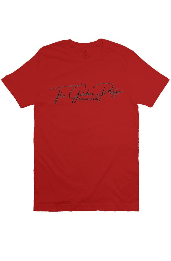 The Golden Player Black Print TShirt