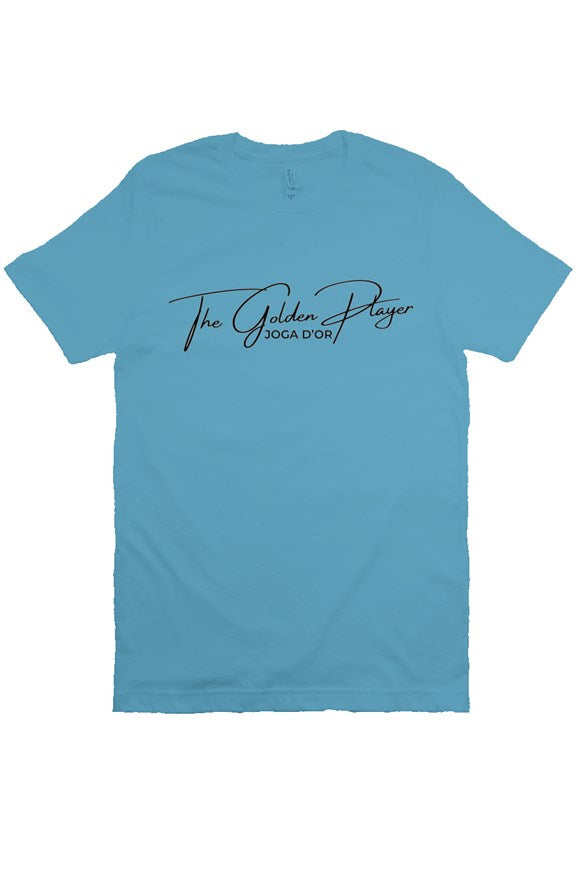 The Golden Player Black Print TShirt