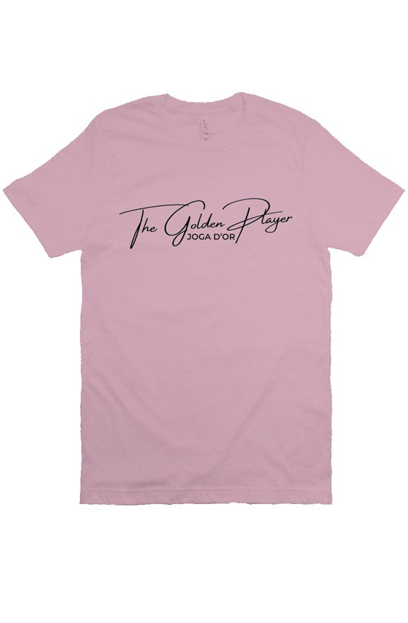 The Golden Player Black Print TShirt