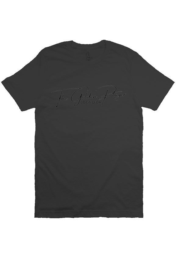 The Golden Player Black Print TShirt