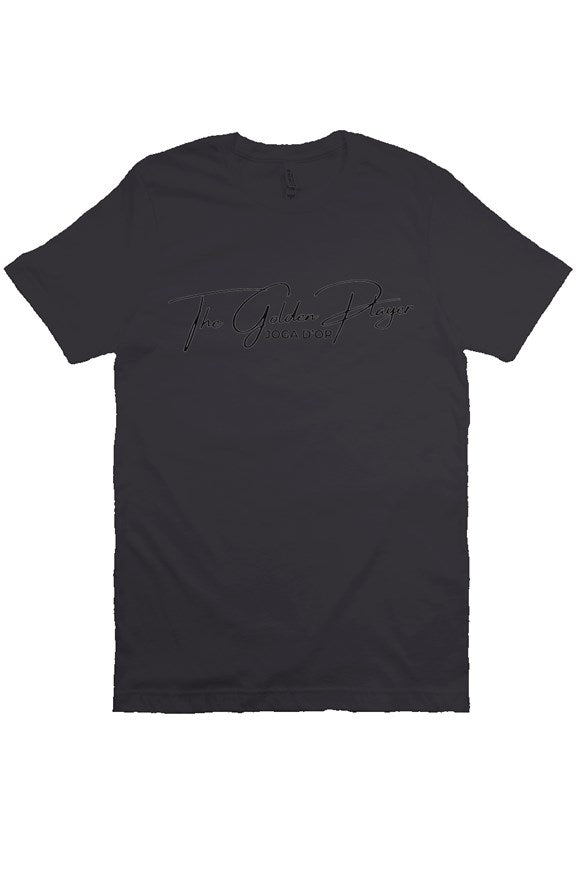The Golden Player Black Print TShirt