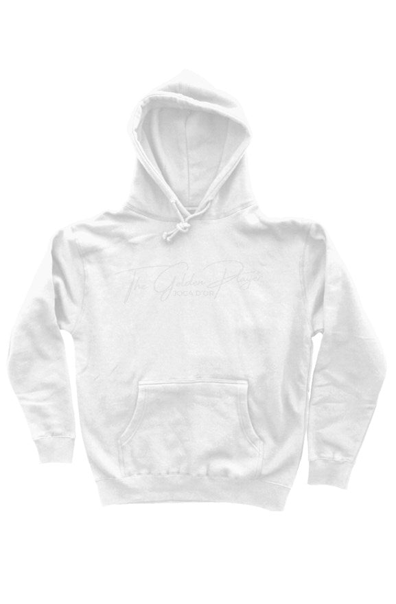 The Golden Player White Print Hoody