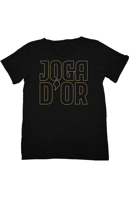 JOGA D’OR Staple Outline Raw Neck T Shirt
