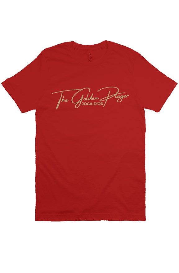 The Golden Player Gold Print TShirt