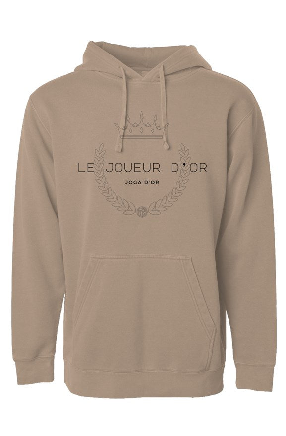 LE JOUEUR D’OR [Black] Pigment Hoodie