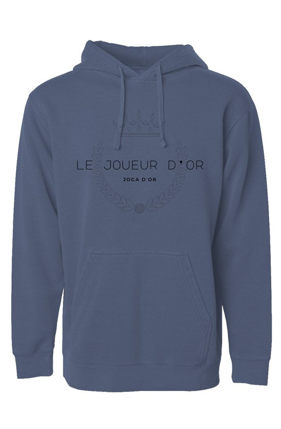 LE JOUEUR D’OR [Black] Pigment Hoodie