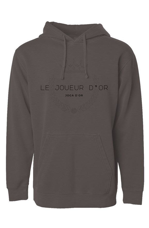 LE JOUEUR D’OR [Black] Pigment Hoodie