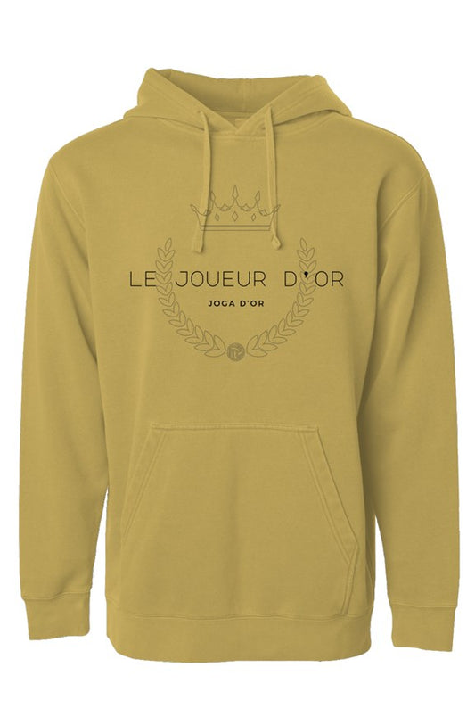 LE JOUEUR D’OR [Black] Pigment Hoodie